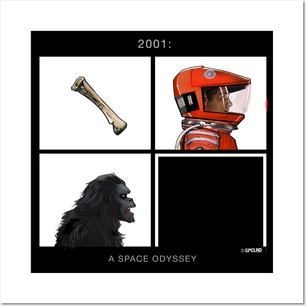 2001 - A Space Odyssey Wall Art by spacelord